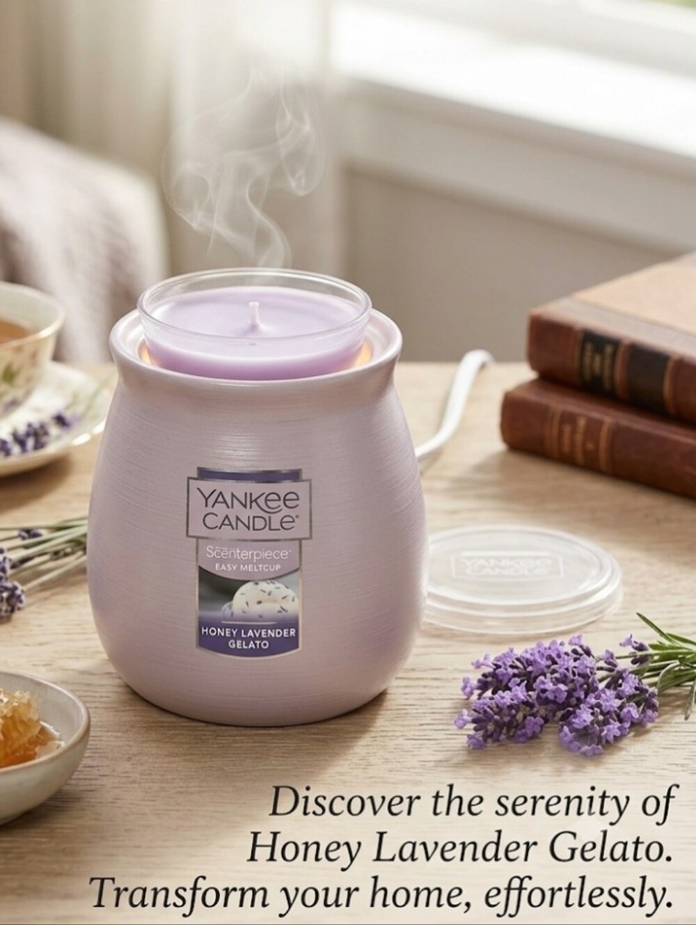 Yankee Candle Honey Lavender Gelato MeltCup - Lavender